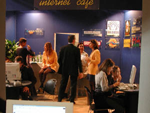 internet café